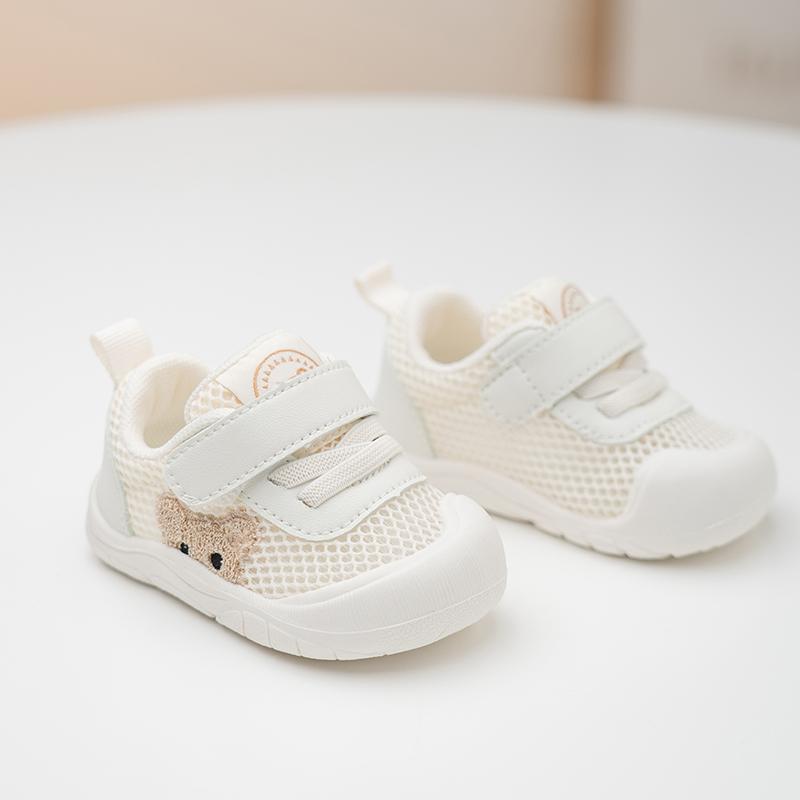 歩きやすい 速乾 着脱簡単 赤ちゃん 靴 シューズ ベビー シューズ 春夏 メッシュ 1 ～ 3歳 男の子 女の..