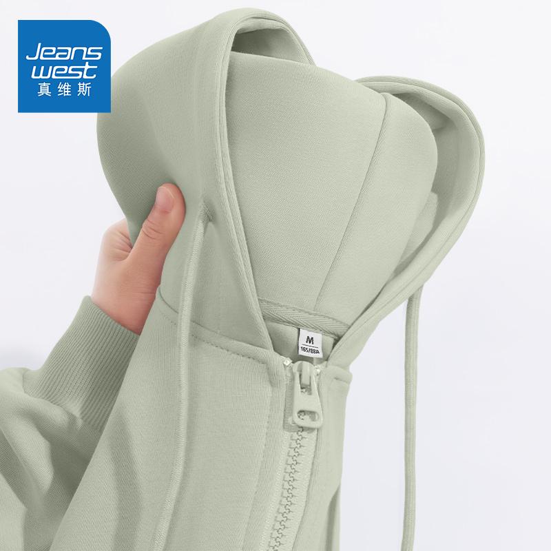 トップス レディース カジュアル 無地 柔らか素材 ゆったり パーカー　フード付き　ニット Jeanswest ..