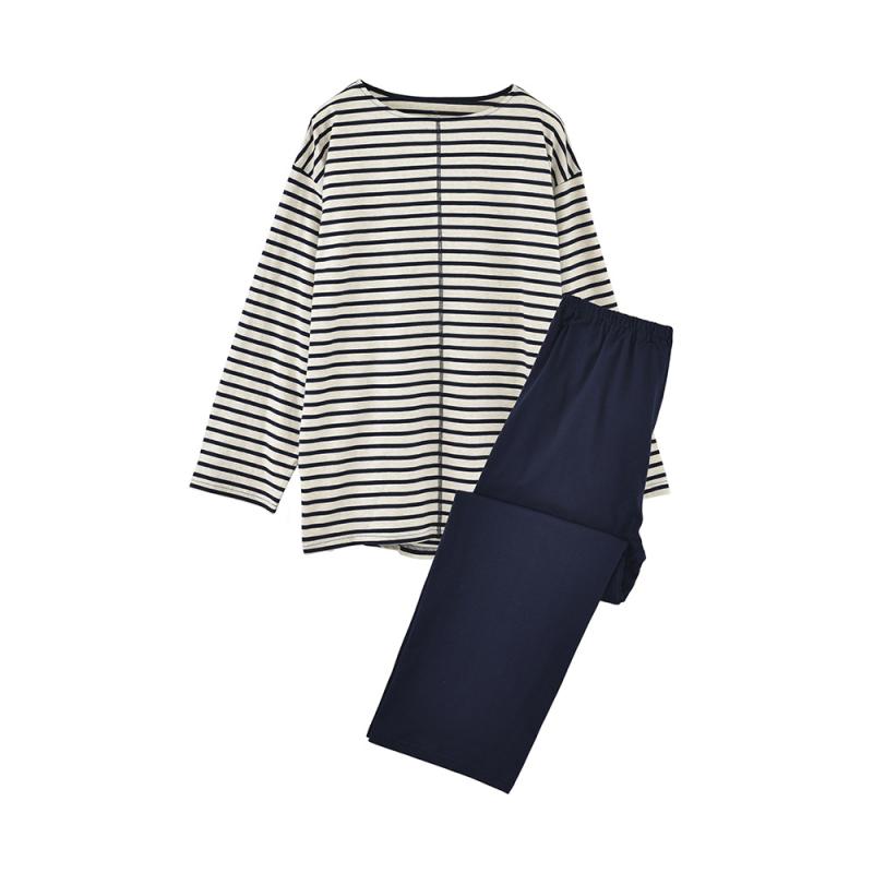 ストレッチ ビッグシルエット オーバーサイズ レディース　パジャマ　スウェット　上下 無印 良品 和風..