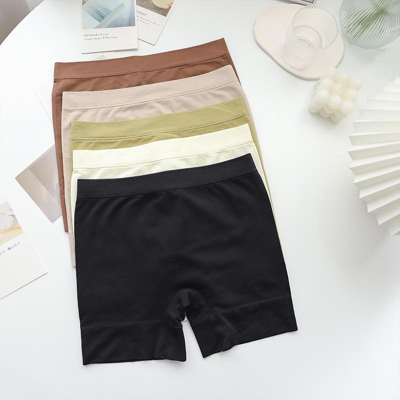 ストレッチ 楽 はきやすい 美尻 ボクサーパンツ 下着 ショーツ クール 感 アップ 丸まらず 下着 着用 不要 安全 パンツ シームレス ワンピース ボクサー レディース 露出 防止 大きいサイズ