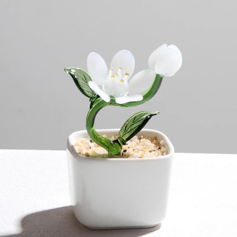 インテリア 置物 おしゃれ 和風 雑貨 装飾品 山東 省 淄 博 山の 彩 釉 装飾品 多 肉 植物 ギフト 装飾 デスク トップ ルーム リ...