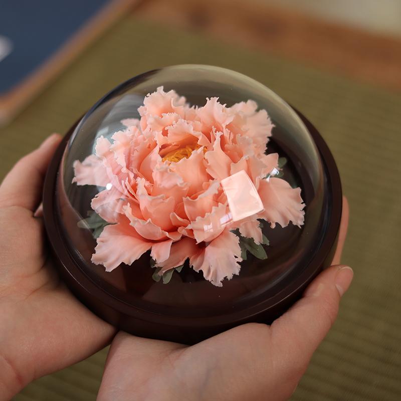 インテリア 置物 おしゃれ 和風 雑貨 装飾品 レディース 日の 贈り物 陶器 無形 文化 遺産 手 練り 磁器 牡丹の 花 ディフューザー 茶室 装飾 車...