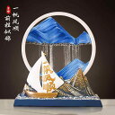 オブジェ 和風 雑貨 小物 ホビー 雑貨 装飾品 順風満帆の 砂 絵 装飾品な 砂時計 リビング ルーム オフィス 装飾 お土産 教師の 日 ギフト
