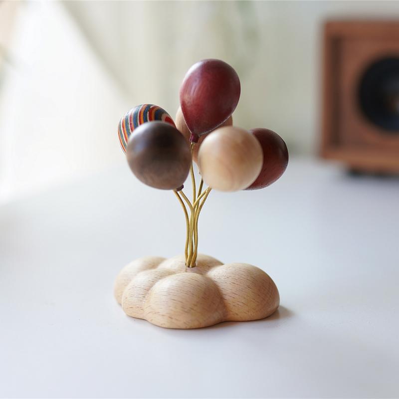 木製玩具 北欧雑貨 インテリア 置物 雑貨 ホビー 小物 小さい 工房 / 丸太 バルーン 小物 車用 飾り 各種 丸太 ギフト