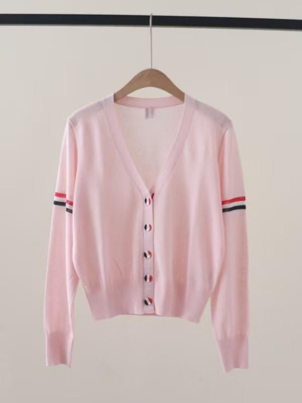 襟付き ニット レディース ニット カーディガン 体型カバー きれいめ tb カレッジ スタイル Vネック シ..