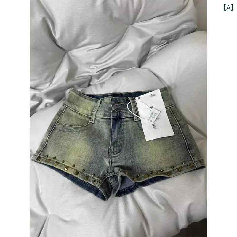 レディース ガウチョパンツ ふんわり 秋冬 暖かい 体型カバー アメリカ ギャルの レトロ デニムの 半 ..