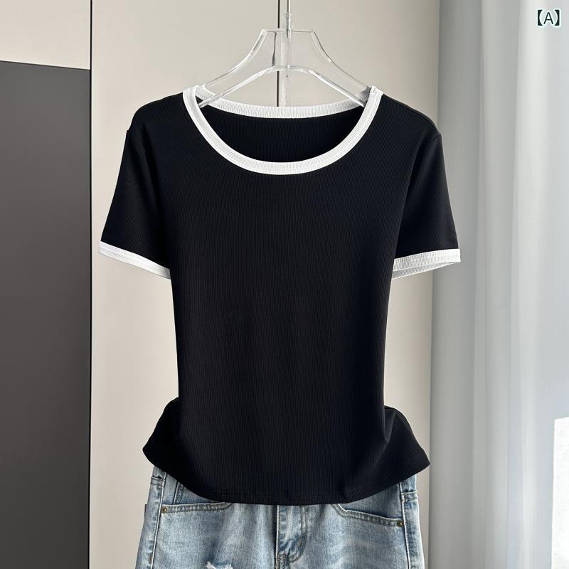 ロングTシャツ レディース Tシャツ ロング丈 半袖 ゆったり 正 肩 カジュアル 半袖 t シャツ 女性 春夏型 モー デール ねじ大 サイズ ゆるい 着 痩せ 上着 シャツx2(4)