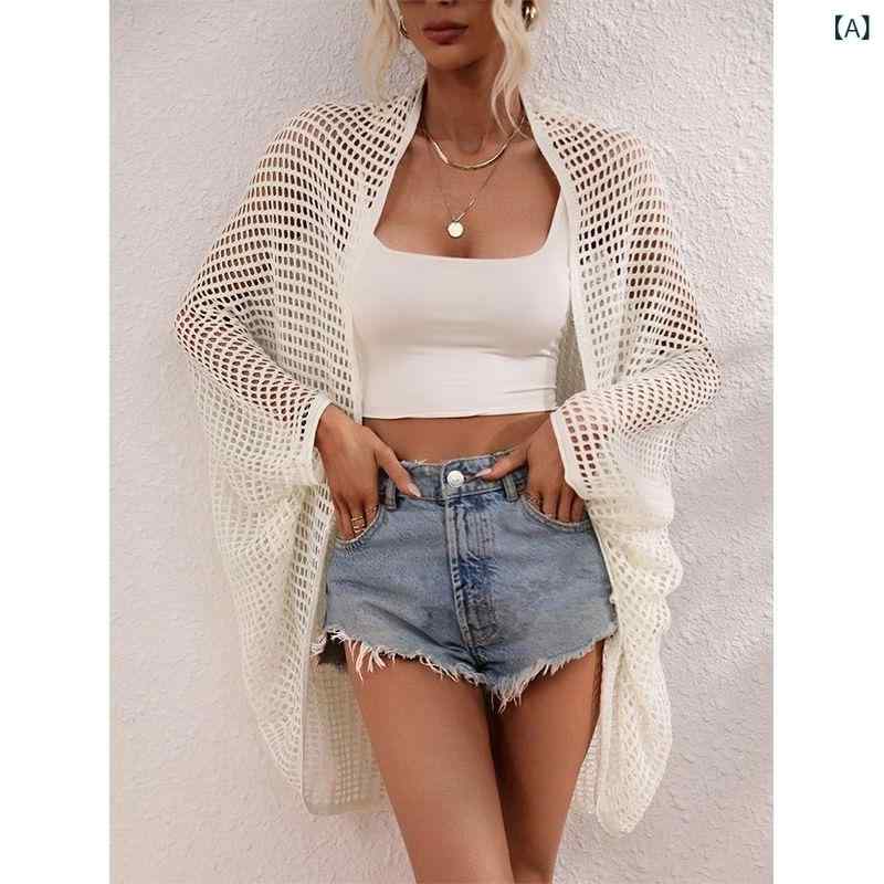 レディース ニットカーディガン Vネック 長袖 洗える ゆったり おしゃれ シンプル 2025 バット スリー..