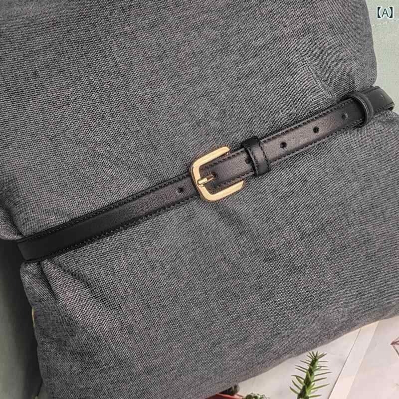 定番 おしゃれ シンプル お出かけ レザーベルト レザー オシャレ レディースレザー ベルト 革第一層 牛革 キャラメル カラー 女性 薄型 シンプル 万能 ベージュ 高級