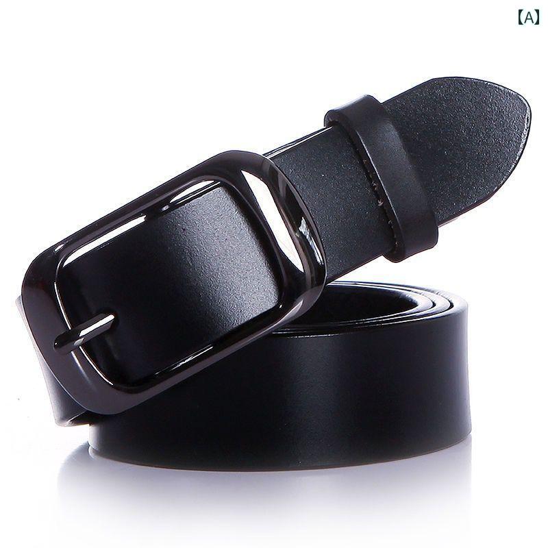 定番 おしゃれ シンプル お出かけ レザーベルト レザー オシャレ 本 牛革 レザーベルト レディース 革 韓国 シンプル 万能 アイレット ベルト ファッション 装飾