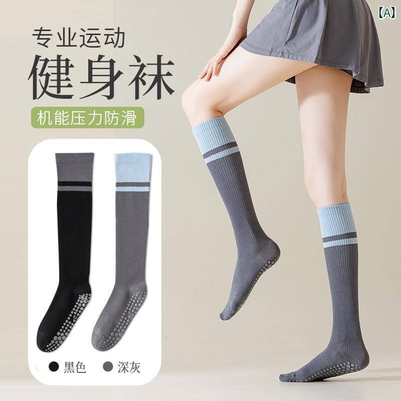 温活 冷えとり 暖かい 靴下 レディース 戦士 プロ スポーツ 圧力 ソックス 強くて 細い 脚 静脈 瘤 ロング チューブ ランニング フィットネス ヨガ 滑り止め ふくらはぎ