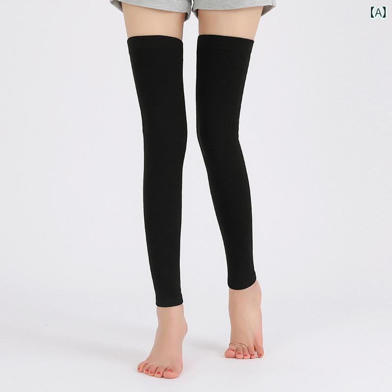 温活 冷えとり 靴下 ロング サポーター よもぎ 加熱 ニーパッドは 冷え性の 方の 足を 保温性ます。 秋冬用 漆 塗り ジョイント スリーブと 男女兼用の 滑り止め レギンスです。