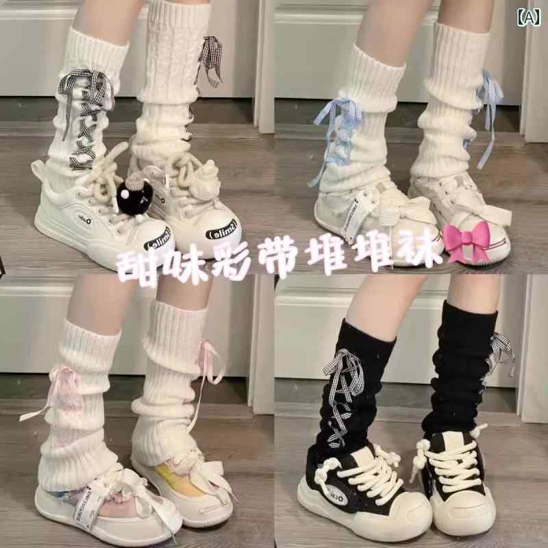 履く毛布 防寒対策 冷え取り 冷房対策 ソックス ギャル 靴下 ホワイト カーフ ソックス パイルソックス レディース レッグカバー 春夏 ミドル チューブ JKと 小さい 革靴で 脚の 形を 整える