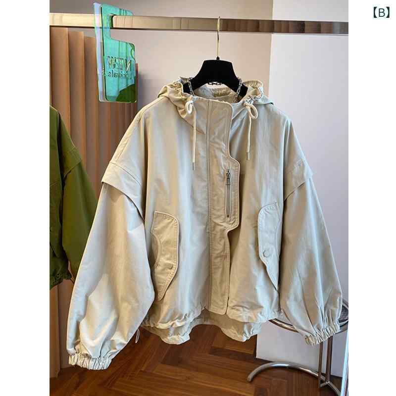 レディース ジャケット きれいめ カジュア ジャケット レディース 春秋 2025 新 カジュアル フード付き ショート 野球 ジャケット トップ