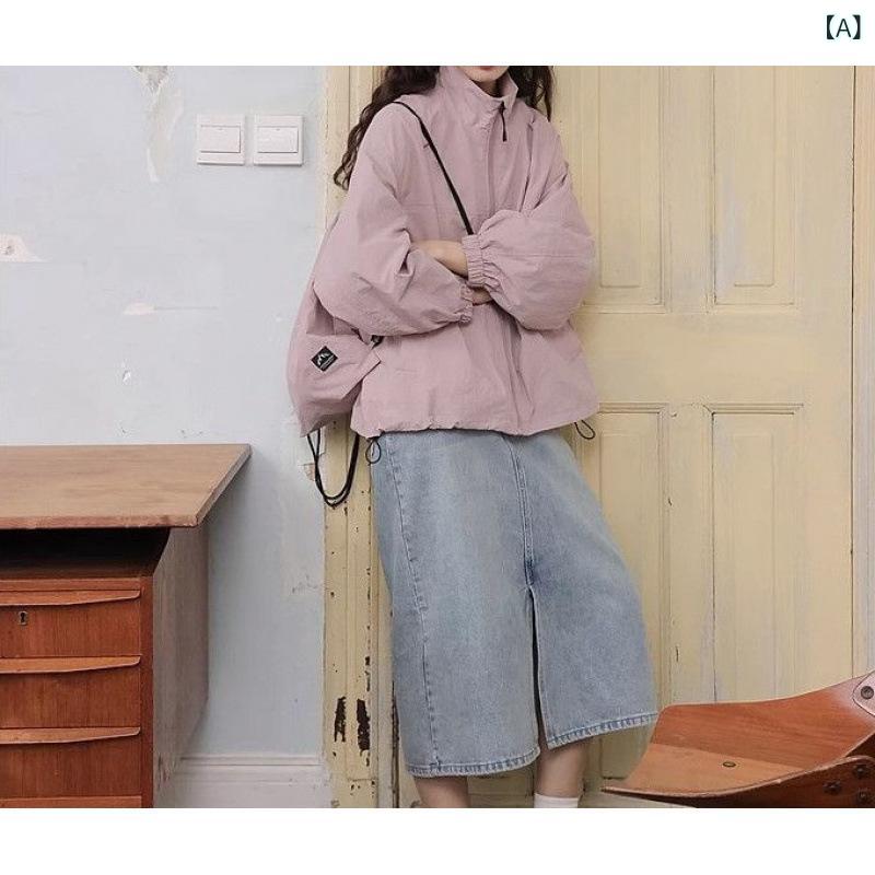 レディース ジャケット きれいめ カジュア 春日 キャンプ 風 2025 新型 突撃 服 レディース 背の 短い ..