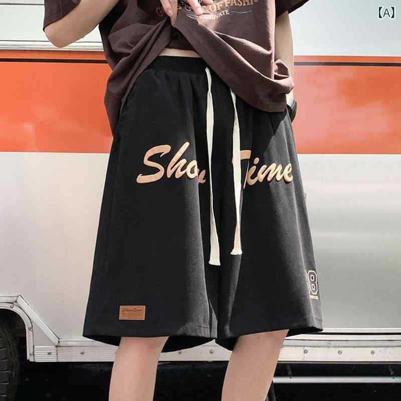 メンズ ハーフパンツ クライミング ショート丈 綿 アメリカン パンツ 男性 夏 カジュアル 薄手 スポー..