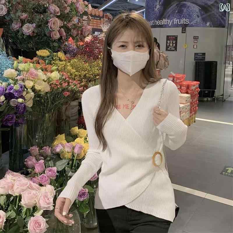 半袖ニット 上品 大人 シンプル レディース ニット セーター リブニット ハイネック 半袖 レディース ..