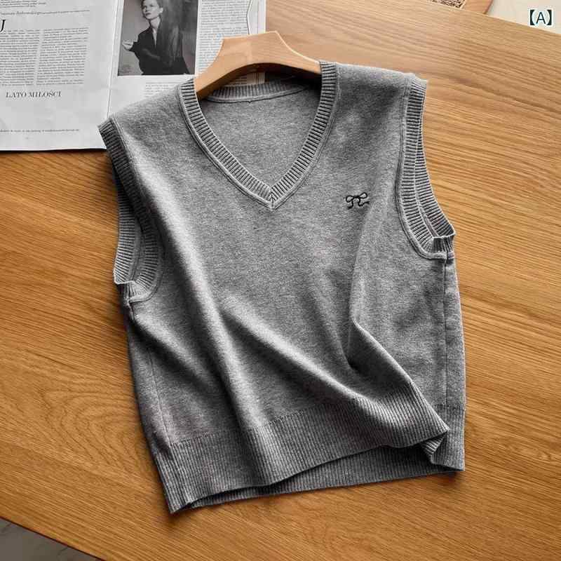 レディース ベスト ジレ 重ね着風 ドッキング 襟付き トップス ロングシャツ Bary フラッグシップ グレ..