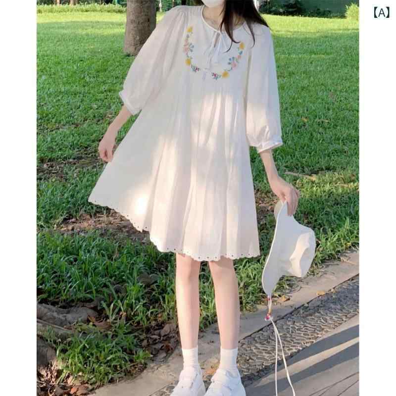 レディース ツイードワンピース Aライン 大人 上品 大人かわいい レディース ツイードワンピース Aライン 大人 上品 大人かわいい 甘くて 優しい ドレス レディースで シック 刺繍 ゆったり お腹 カバーと スリム スカート(4)