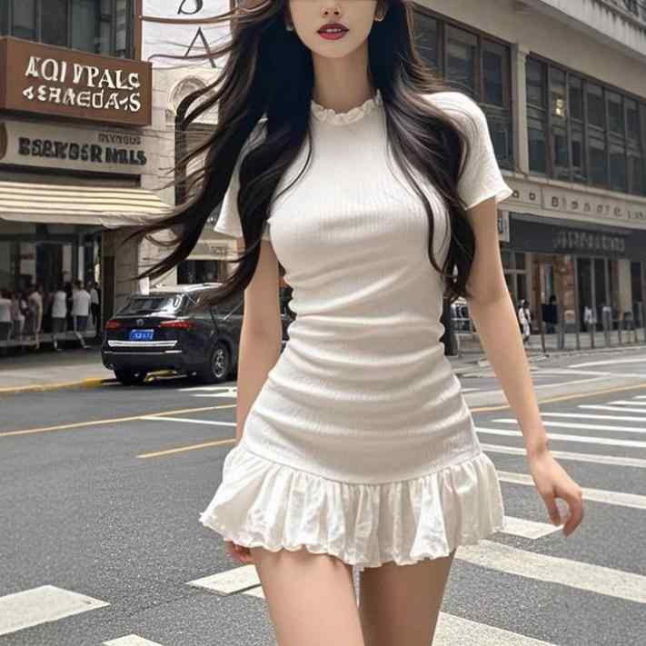 レディース ツイードワンピース Aライン 大人 上品 大人かわいい レディース ツイードワンピース Aライン 大人 上品 大人かわいい フレンチ 女性用 半袖 ドレス 夏の ハイエンド ウエスト スリム aライン ヒップ カバー ショート スカート