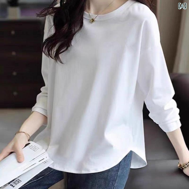 レディース レイヤードノースリーブニット おしゃれ きれいめ ゆったりめ 2025 新型 長袖 レディース t シャツ 春秋 ファッションが ゆったりしていて 痩せています。