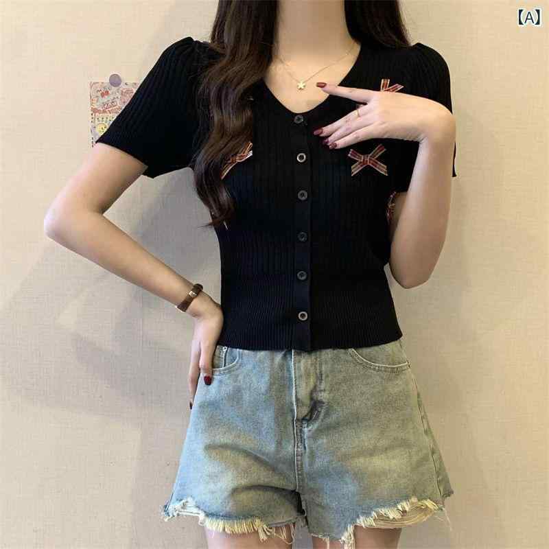 レディース ロングカーディガン シアー サマーニット きれいめ 体型カバー 夏の 感が 甘くて 立体的な 蝶 結びが スリムに 見えます。(4)