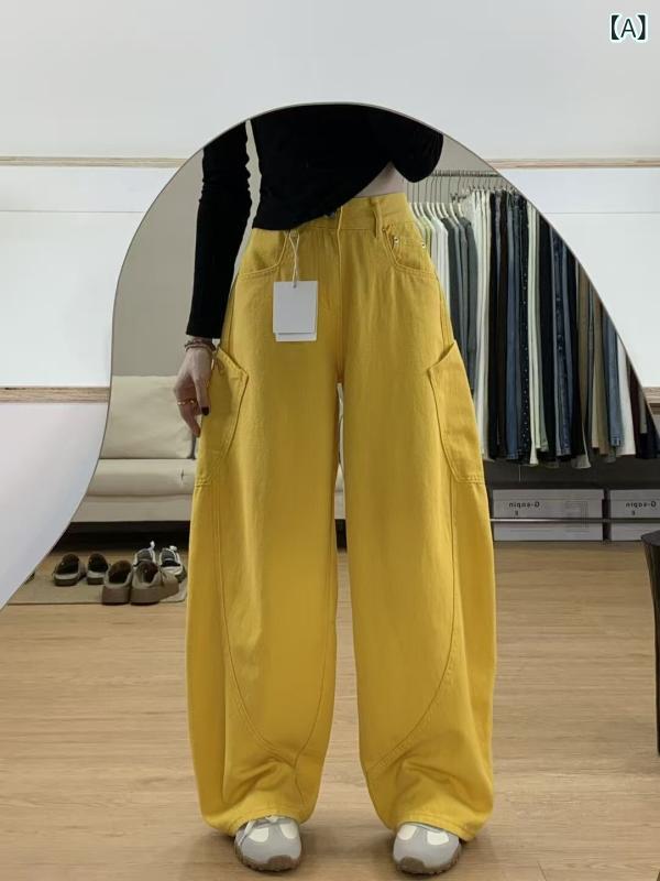 レディース サロペット キレイめ カジュアル レディース サロペット キレイめ カジュアル アメリカン イエロー ワーク ジーンズ レディース 2025 刺繍 春 スモール ソーバン スルー ワイド レッグ パンツ フロア レングス