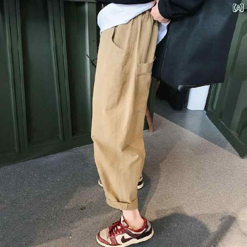 レディース サロペット キレイめ カジュアル レディース サロペット キレイめ カジュアル 女性用 パンツ 2025 スタイル ゆったり スリム ハイウエスト 伸縮性 ウエスト ストレート レッグ 九分丈 作業着 カジュアル パンツ