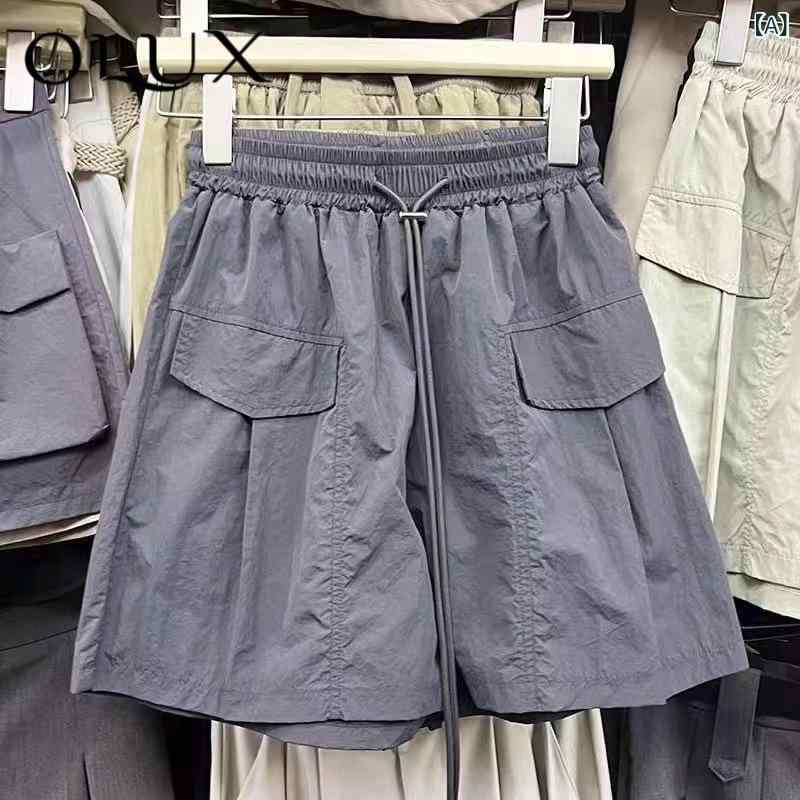 レディース サロペット キレイめ カジュアル レディース サロペット キレイめ カジュアル アメリカン レトロ カーゴ ショーツ 女性 夏 薄手 個性 速乾 スポーツ カジュアル ホット パンツ