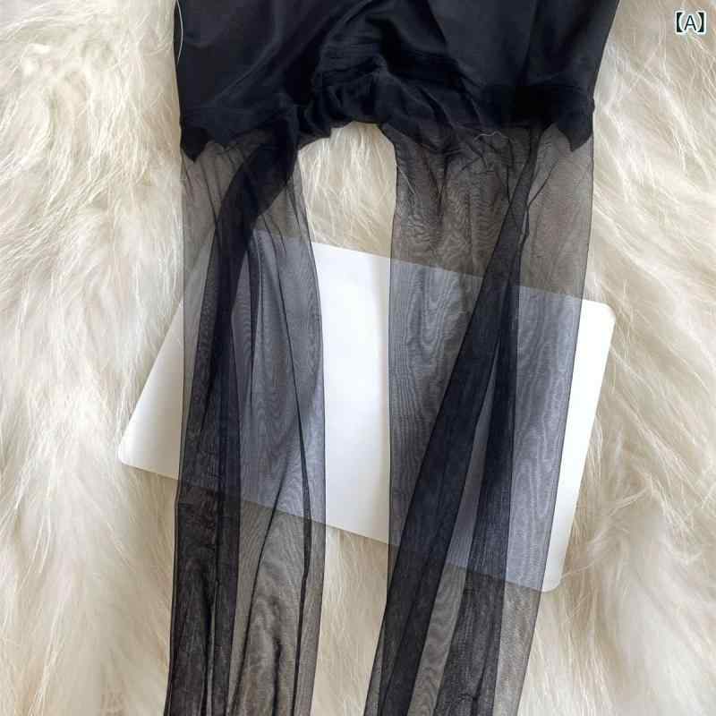 フェイクタイツ 発熱 静電気防止 ストッキング見えタイツ 溶ける シームレス od シームレスストッキング