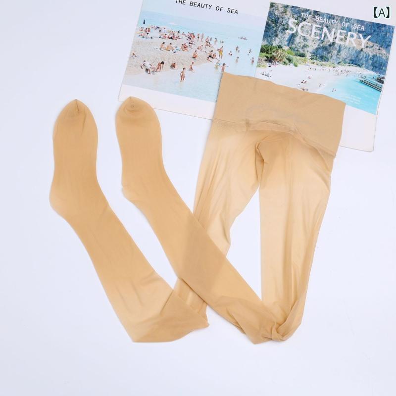フェイクタイツ 発熱 静電気防止 ストッキング見えタイツ パンティストッキング シームレス od 深い 股 间 ビロード 防 勾 糸 大きいサイズ ステルス 薄型 360 ストッキング 透明 男女 パンティストッキング