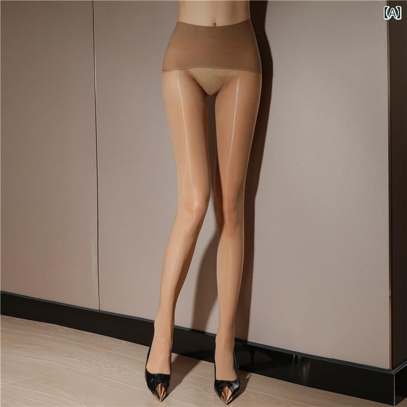 フェイクタイツ 発熱 静電気防止 ストッキング見えタイツ あり 原 産地 melting シームレス 01 D ハイウエスト ストッキング 女性用 薄型代 送