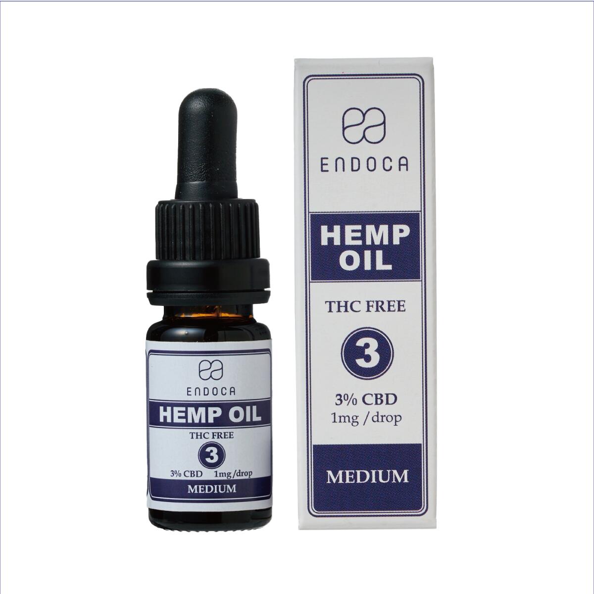 Hemp Oil Drops 300mg CBD（3%）