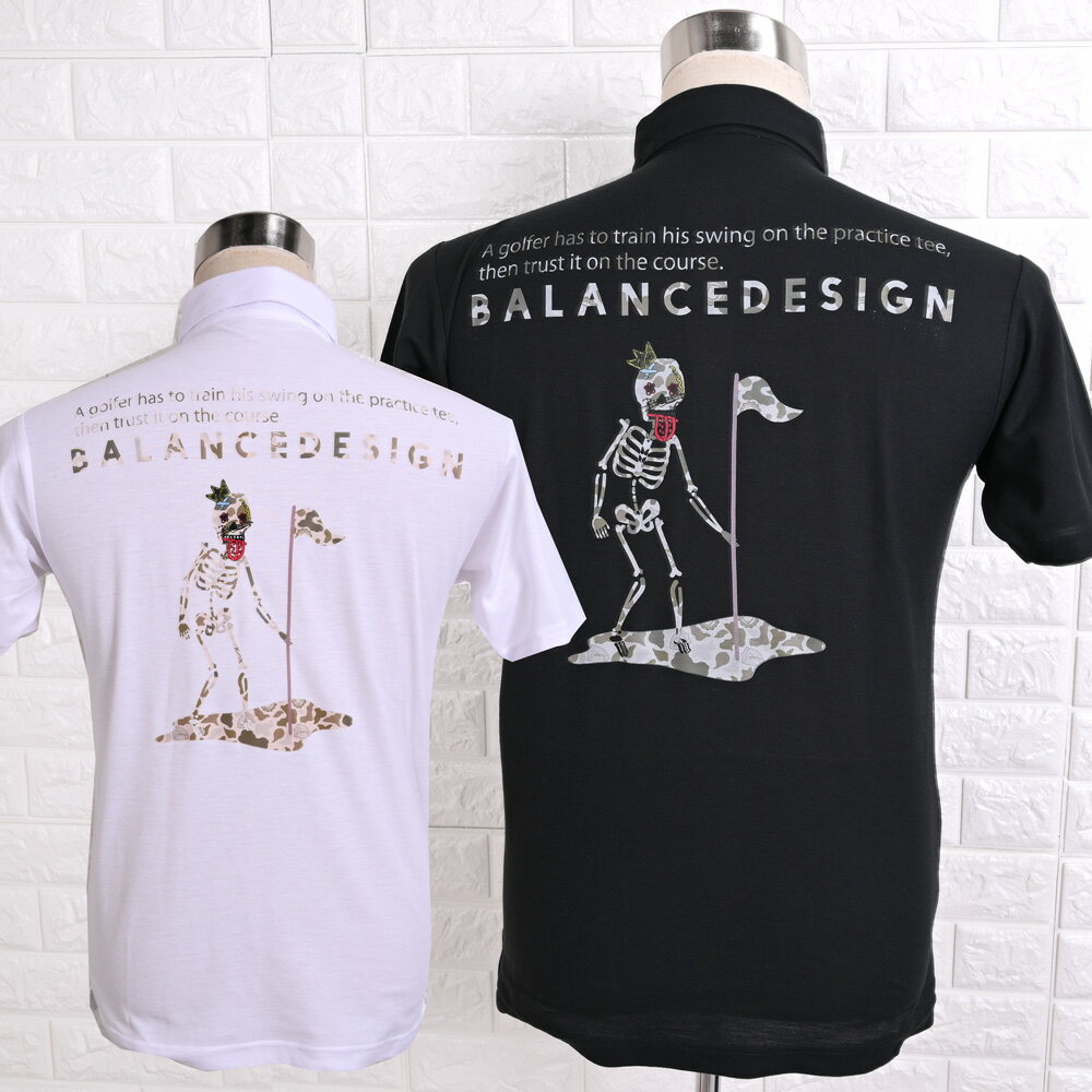 a21 ミリタリーベロスカルポロシャツ ゴルフ スカルウェア S M L 2L 3L 4L 5L ゴルフウェア メンズ ポ..