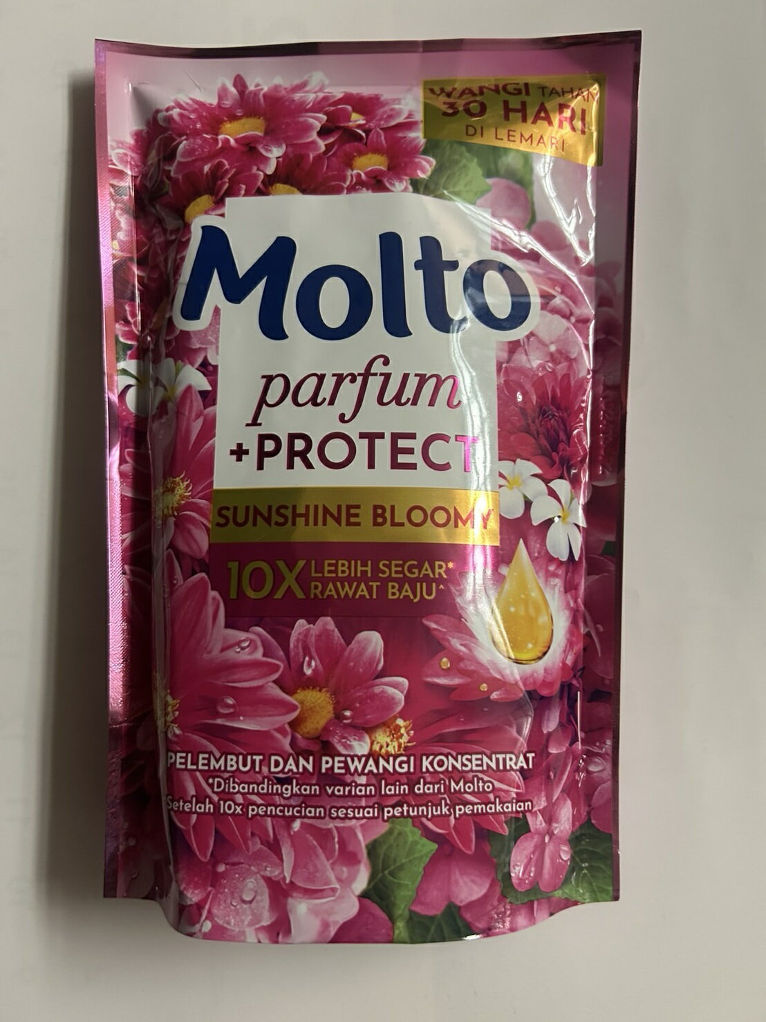 ◆インドネシア・バリ島の柔軟剤◆MOLTO PINK（モルトピンク）550ml詰替え用(molto・モルト・バリ)