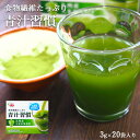 青汁習慣 3gX20包入 JA全農 大麦若葉 乳酸菌配合 野菜不足 ドリンク 国産(4)