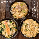 アマノフーズ フリーズドライ 惣菜 どんぶりの素 3種類12食セット（親子煮 中華あんかけ 牛肉の玉子とじ）