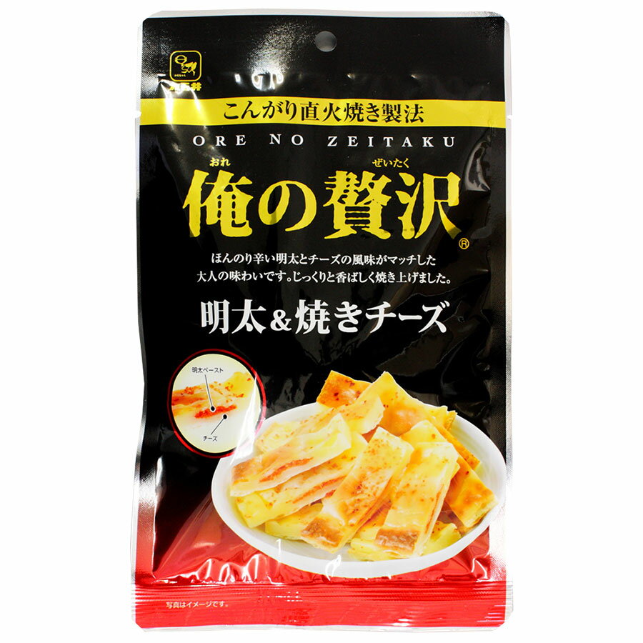 俺の贅沢 明太＆焼きチーズ 40g おつまみ あて 酒の肴 珍味 お酒 ちょい飲み 晩酌 食品 プレゼント ギフト 贈り物 キャンプ アウトドア 登山 父の日 母の日 敬老の日 お中元 お歳暮 お年賀 お正月 快気祝い お見舞い 内祝い お返し 引き出物 誕生日 イベント 景品