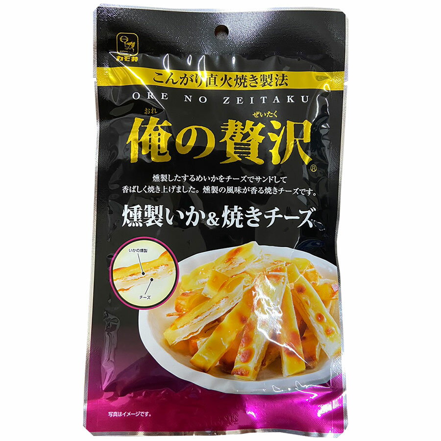 俺の贅沢 燻製いか＆焼きチーズ 48g おつまみ あて 酒の肴 珍味 お酒 ちょい飲み 晩酌 食品 プレゼント ギフト 贈り物 キャンプ アウトドア 登山 父の日 母の日 敬老の日 お中元 お歳暮 お年賀 お正月 快気祝い お見舞い 内祝い お返し 引き出物 誕生日 イベント 景品