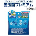 善玉菌プレミアム 約20日分(20粒入り)乳酸菌 善玉 善玉菌 サプリ サプリメント 善玉菌ダイエット 乳酸菌ダイエット 腸内フローラダイエット 腸活 ヤセ菌 痩せ菌 バイオジェニックスサプリメント 乳酸菌生産物質 高配合 美容 健康 栄養補助食品