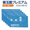 【送料無料】善玉菌プレミアム 30粒入り×6個セット(合計180粒)【1日1粒×約6ヶ月分】