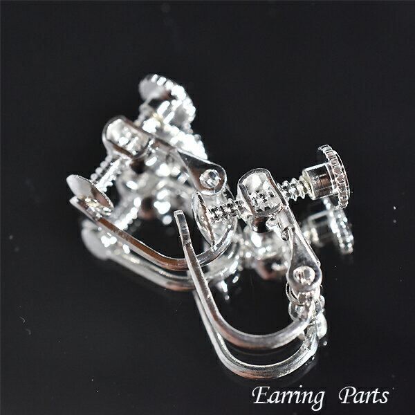 乐天商城 - イヤリング パーツ 1セット シルバー メッキ 合金 アクセサリーパーツ ハンドメイド 手作り バリブラン