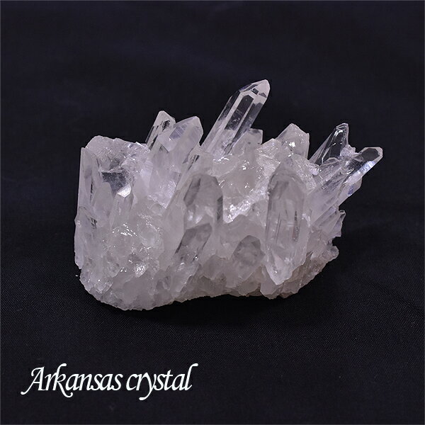 アーカンソー 水晶 約73.5g クラスター 原石 天然石 浄化 バリブラン 水晶原石 レアストーン クォーツ クリスタル 1