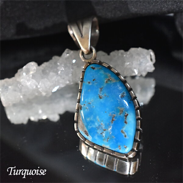 スリーピングビューティー ターコイズ ペンダントトップ ジュエリー アクセサリー メンズ ギフト エスニック アジアン 天然石 パワーストーン