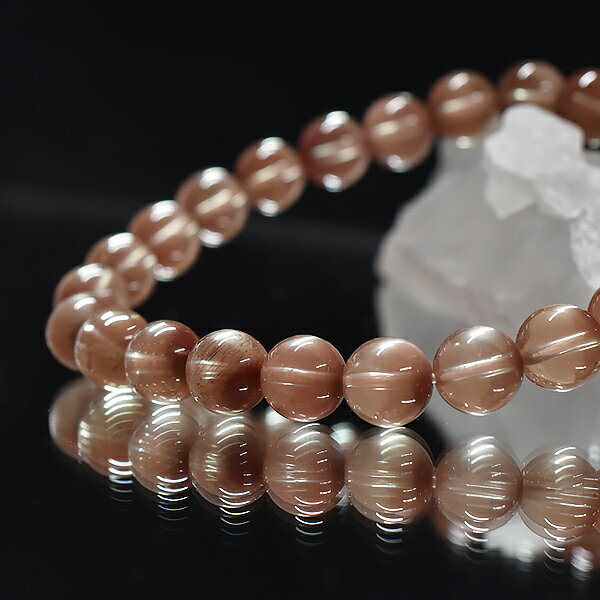 アンデシン 8ミリブレスレット 内周約16センチ アンデシン 8ミリ