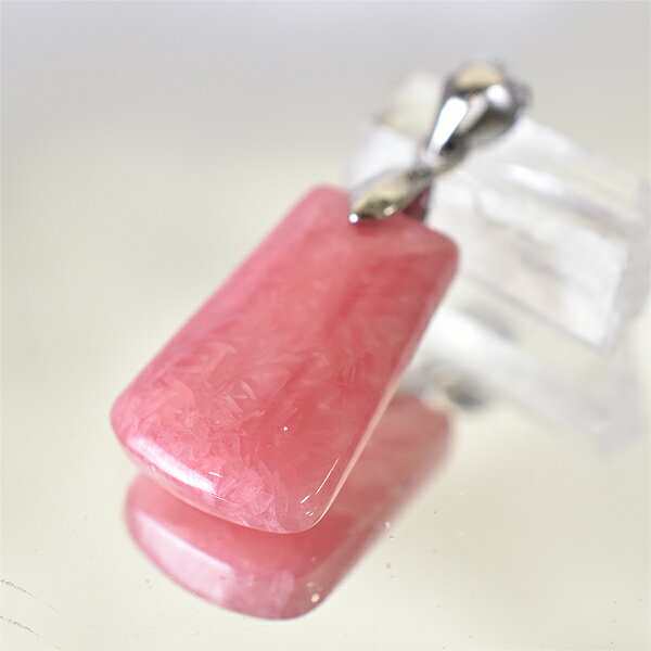 インカローズ ペンダントトップ ロードクロサイト アルゼンチン産 パワーストーン レアストーン アクセサリー ギフト プレゼント