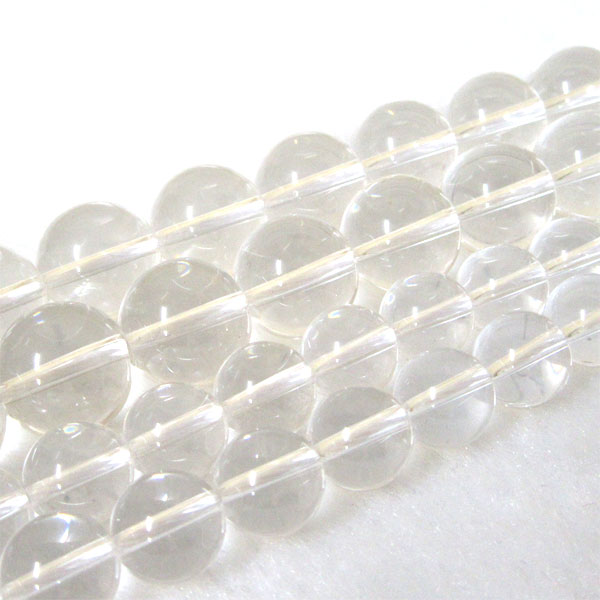 水晶10ミリ1粒売り (最高級) バラ売り クリスタル クォーツ 天然石 パワーストーン 浄化 ハンドメイド 手作り