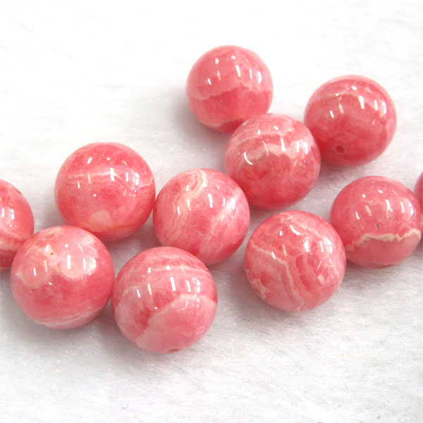 【メール便対応】インカローズ12ミリ(3A)1粒売り ロードクロサイト インカローズ 恋愛成就 アルゼンチン 天然石