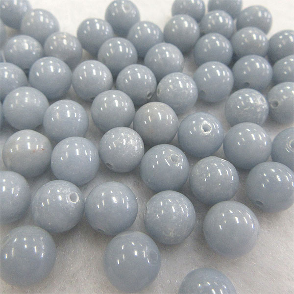 【メール便対応】エンジェライト8ミリ10粒まとめ売り エンジェライト 天使の石 博愛 天然石 パワーストーン