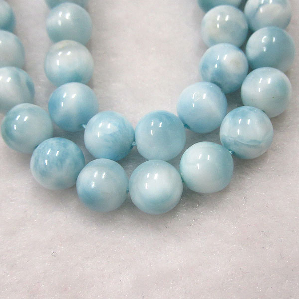 【メール便対応】ラリマー8ミリ(5A)1粒売り ラリマー ドルフィンストーン ヒーリングストーン 天然石 パワーストーン アクセサリーパーツ